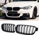 Ніздрі гриль ришітка радіатора bmw f30 f31 f35 глянець подвійні V007 фото 1
