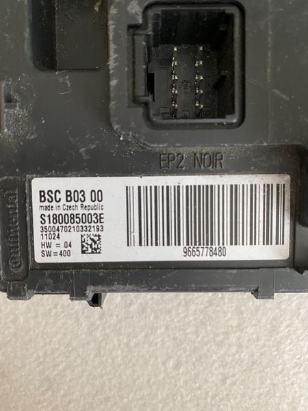 Електронний блок bsc Citroen C4, Grand Picasso, S180085003E G047 фото