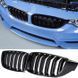 Ніздрі гриль ришітка радіатора bmw f32 f33 f36 f80 f82 глянець подвійні V008 фото 6
