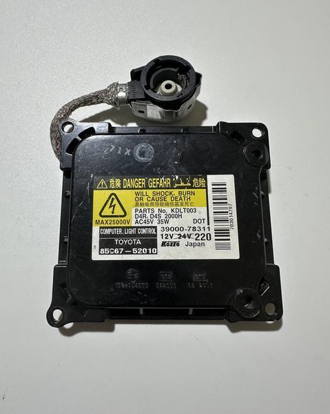 Блок розпалу ксенону фари Toyota Lexus 85967-52010 ОРИГІНАЛ O007 фото
