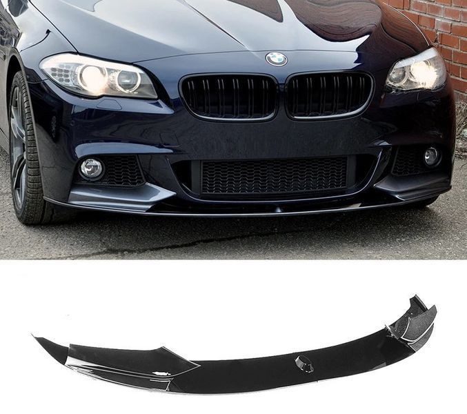 Накладка на бампер губа сплітер bmw f10 f11 T007 фото
