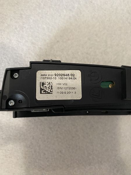 Панель блок перемикання режимів bmw f10 f11 f06 f12 f13 9202498 B013 фото