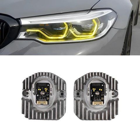 2 штуки комплект Led модуль ЖОВТИЙ КОЛІР фари Bmw 5 G30 G31 G38 F90 63117214939 63117214940 ЦІНА ЗА КОМПЛЕКТ! 020 фото